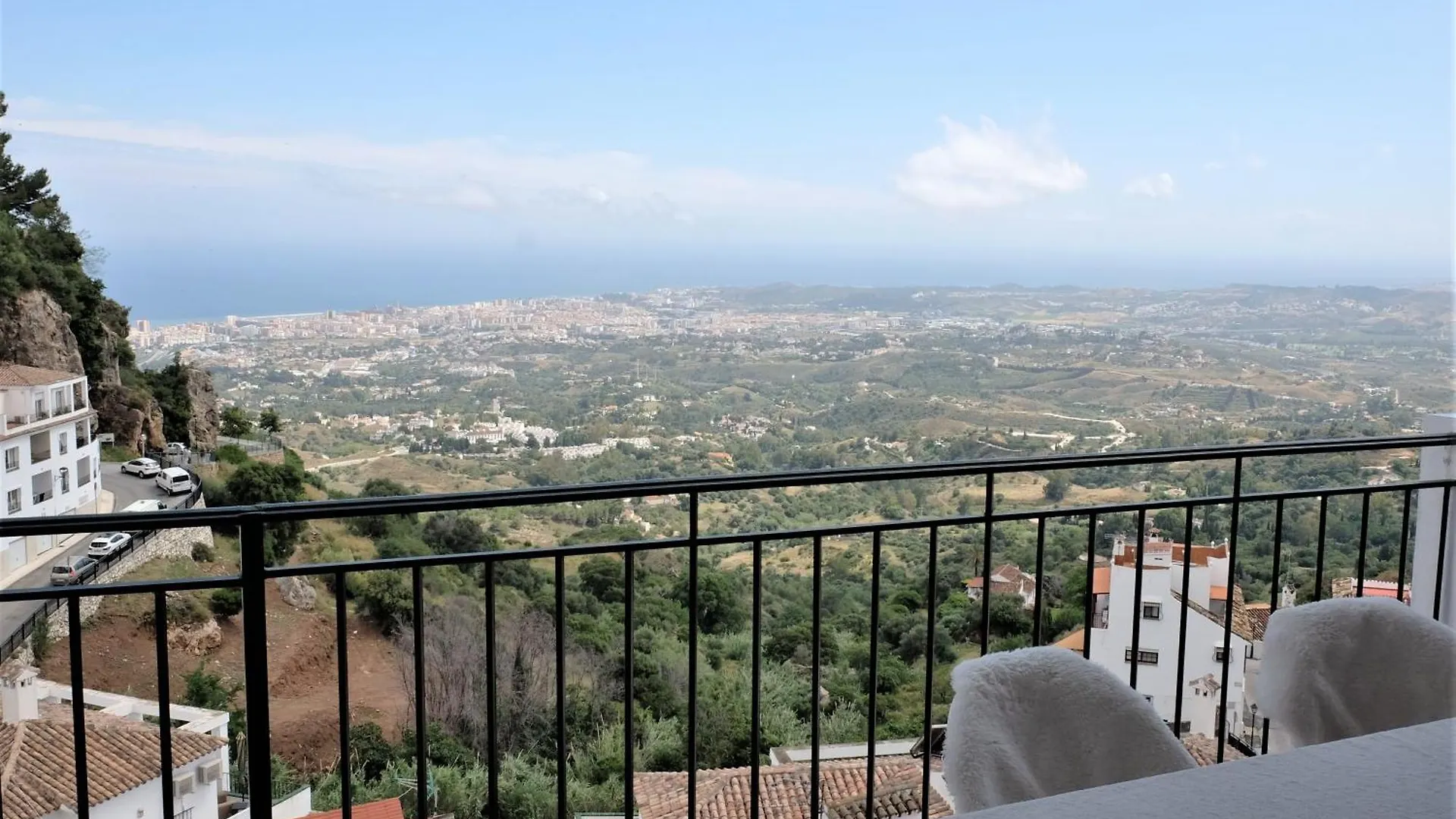 公寓 米哈斯4Br Andalusian Penthouse W Pool & Spectacular View公寓 西班牙